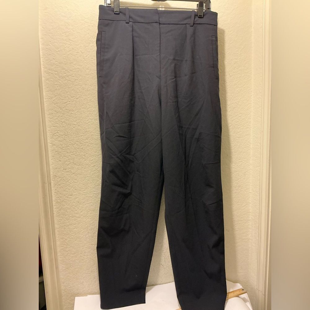 Maje Black Pants Size 40 Medium Trousers Classic elastic in back